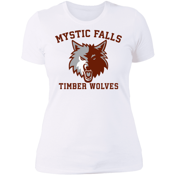 Vampire Diaries Mystic Falls Parker 72 Timber Wolves shirt