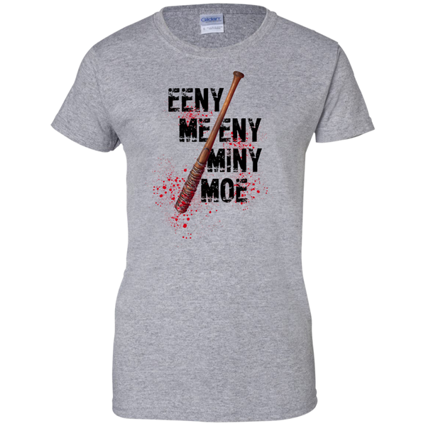 The Walking Dead Negan: Eeny Meeny Miny Moe Shirt, Hoodie, Tank - TeesGrab