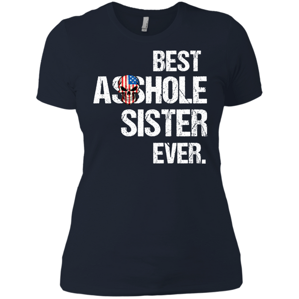 Best Asshole Sister Ever T-Shirts, Hoodies, Tank - TeesGrab