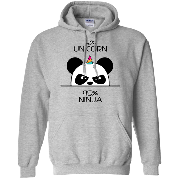 Pandicorn: 5% Unicorn and 95% Ninja Shirt, Hoodie, Tank - TeesGrab