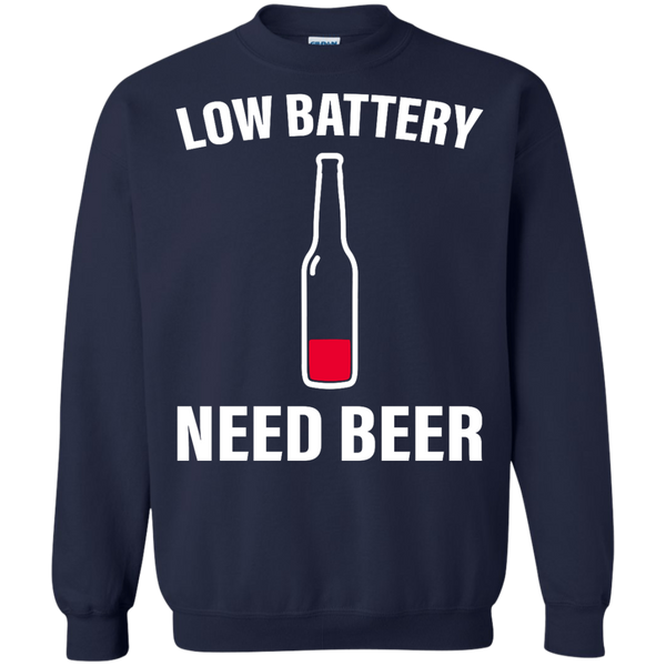Low Battery Need Beer Shirt, Hoodie, Tank - TeesGrab