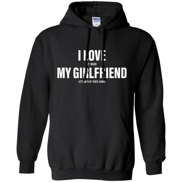 I Love It When My Girlfriend Lets Me Play Video Games Funny T-shirt - TeesGrab