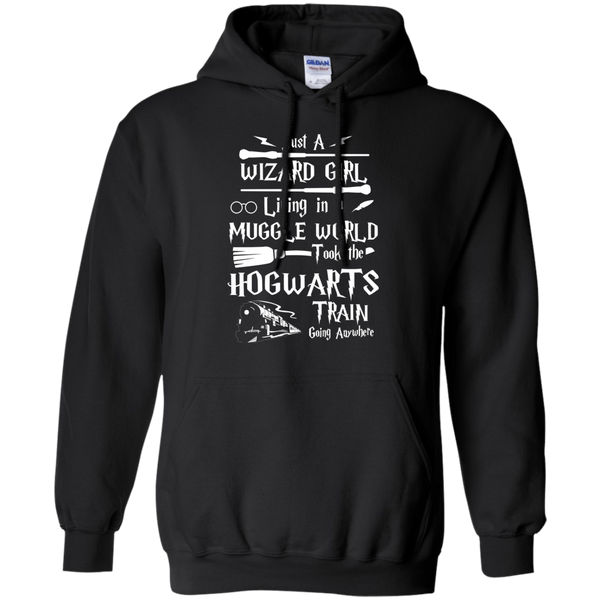 Just A Wizard Girl Living in a Muggle World Shirt, Hoodie, Sweater - TeesGrab