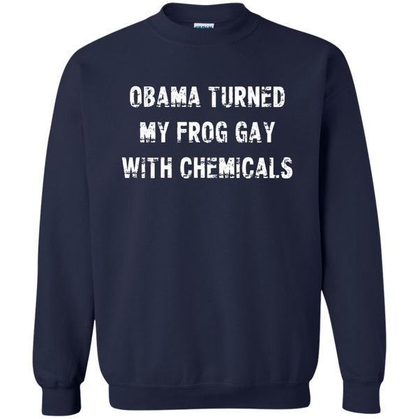 Obama Turned My Frog Gay With Chemicals Shirt, Hoodie, Tank - TeesGrab