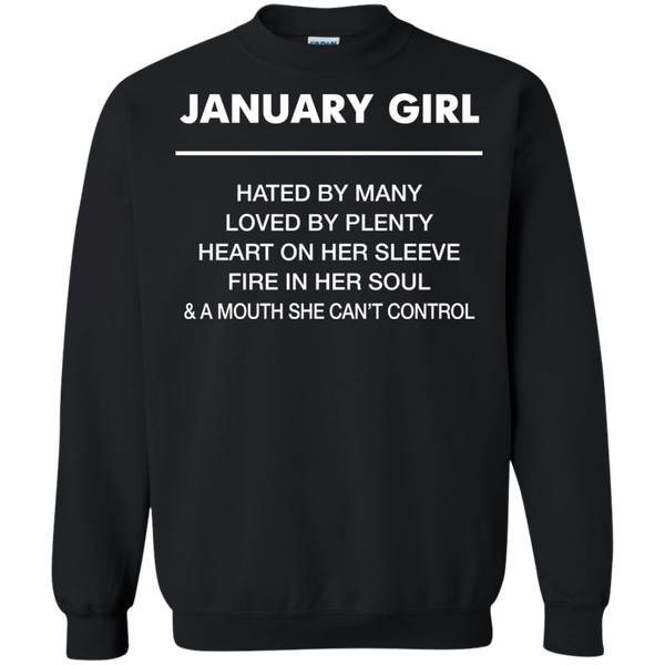 January Girl hated by many loved by plenty Shirt, Tank top - TeesGrab