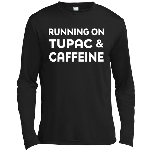 Running on Tupac & Caffeine Shirt, Hoodie, Tank - TeesGrab