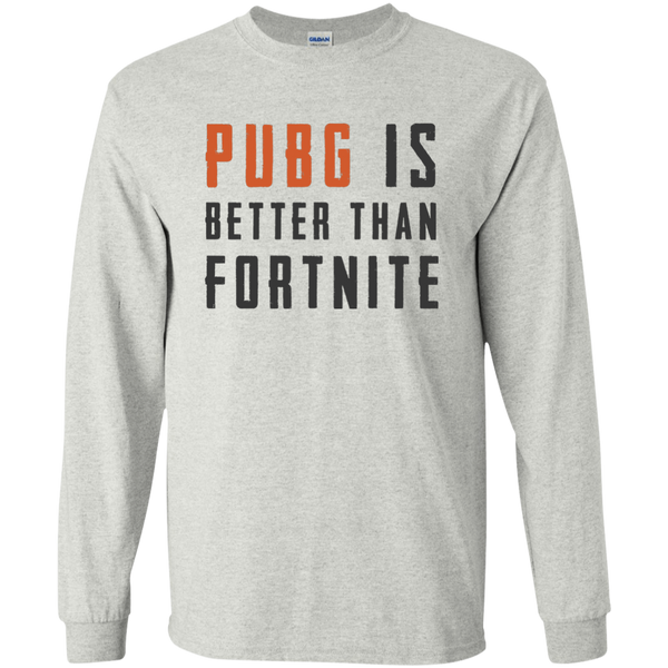 PUBG Is Better Than Fortnite Shirt, Hoodie, Tank - TeesGrab