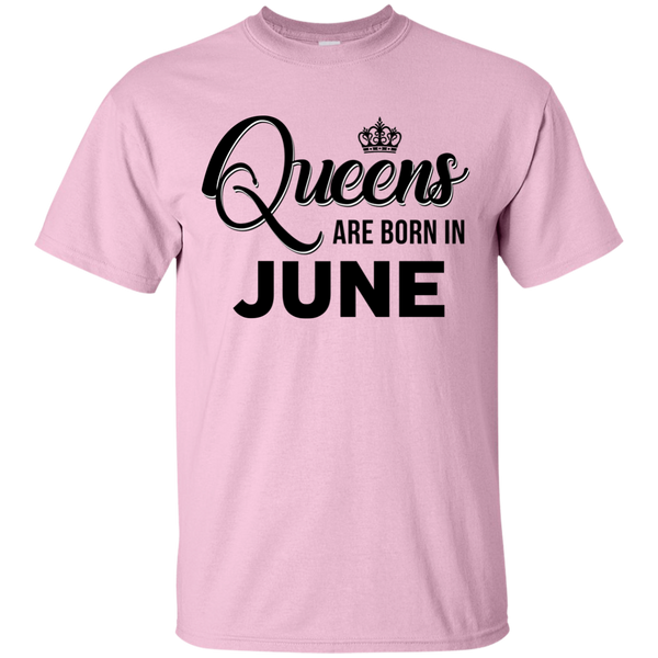 Queens are born in June Shirt, Tank Top, Racerback Tank Top - TeesGrab