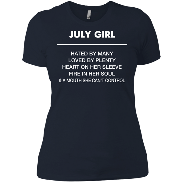 October Girl hated by many loved by plenty Shirt, Tank top - TeesGrab