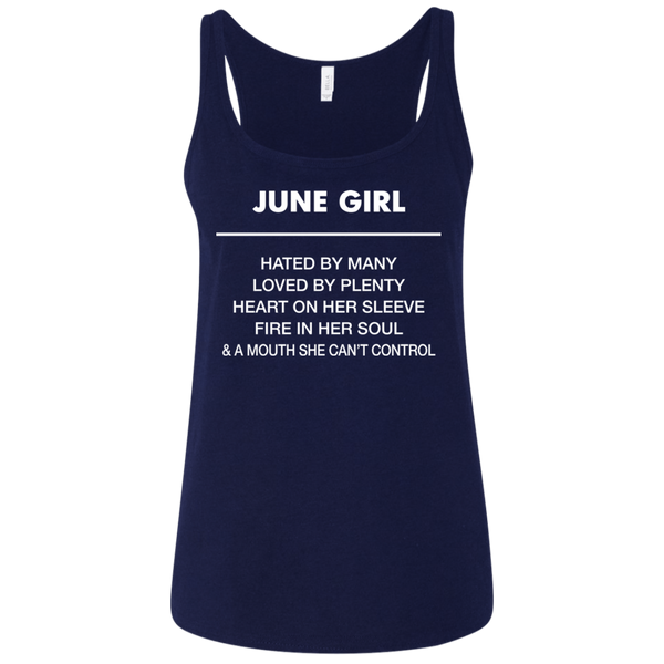 June Girl hated by many loved by plenty Shirt, Tank top - TeesGrab