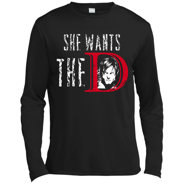 Daryl Dixon: She Wants The D shirt, hoodie, sweater, tank - TeesGrab