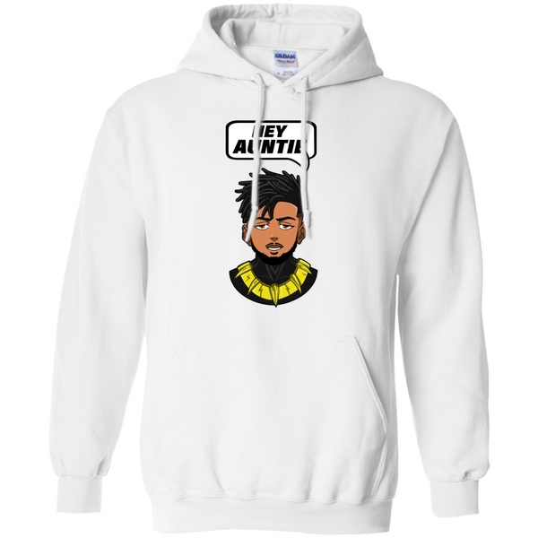 Wakanda Black Panther Erik Killmonger Hey Auntie T-shirt - TeesGrab