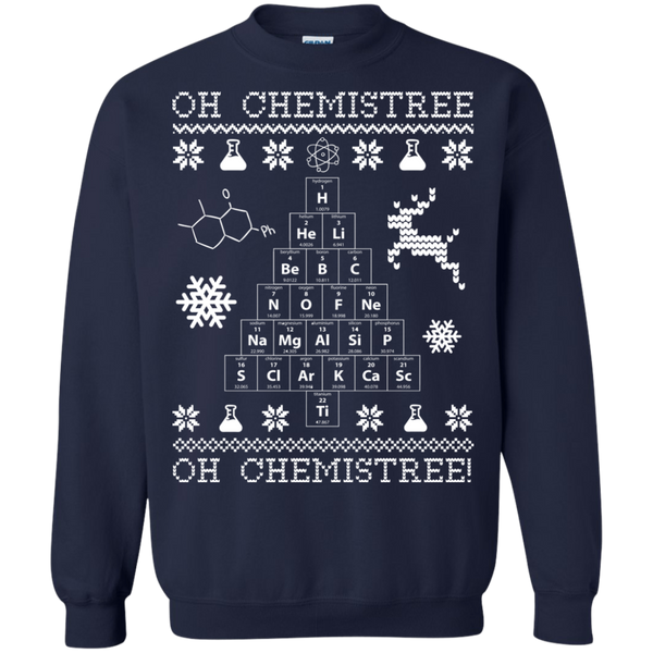 Oh Chemistree Christmas Ugly Sweater, Hoodie - TeesGrab