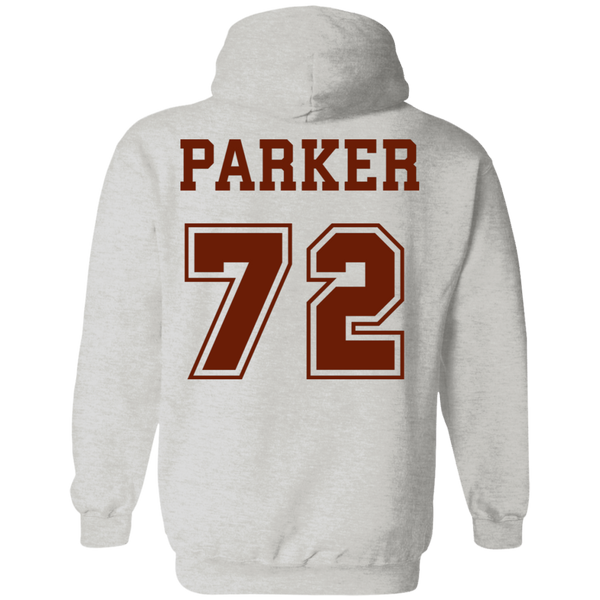 Vampire Diaries Mystic Falls Parker 72 Timber Wolves shirt