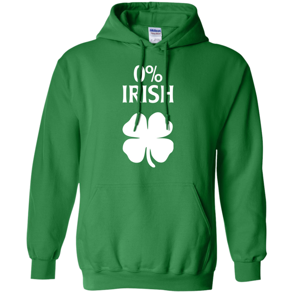 Irish 0% Funny St. Patrick's Day T-shirt, Hoodie, Long Sleeve - TeesGrab