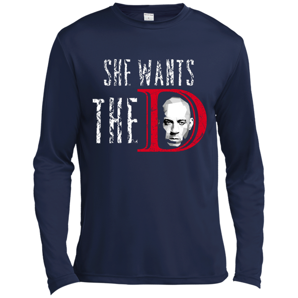 Vin Diesel: She wants the D shirt, hoodie, sweater, tank - TeesGrab