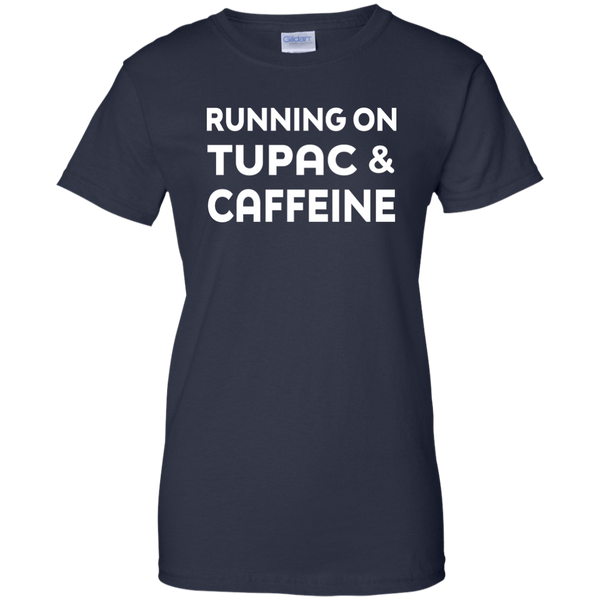 Running on Tupac & Caffeine Shirt, Hoodie, Tank - TeesGrab