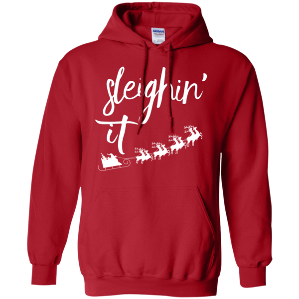 Sleighin' It Christmas Sweater, Hoodie, T-Shirt - TeesGrab