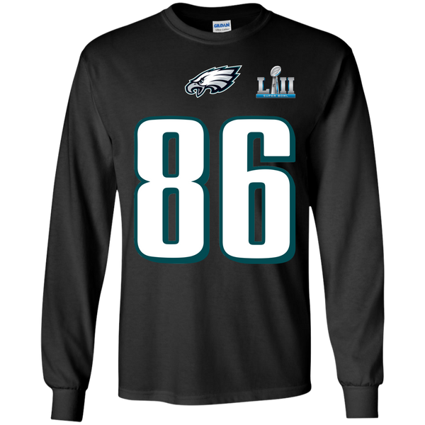 Super Bowl Philadelphia Eagles Zach Ertz 86 T-shirt, Hoodie - TeesGrab