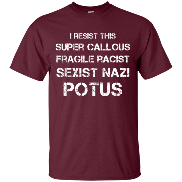 I Resist this Super Callous Fragile Racist Sexist Nazi Potus Shirt - TeesGrab