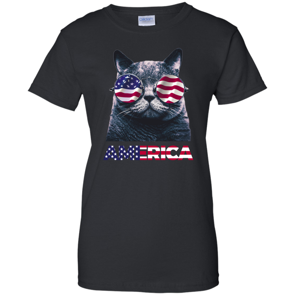 Independence Day America Cat Ameowica Shirt, Hooide, Tank - TeesGrab