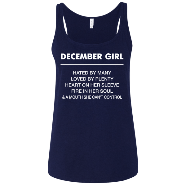December Girl hated by many loved by plenty Shirt, Tank top - TeesGrab