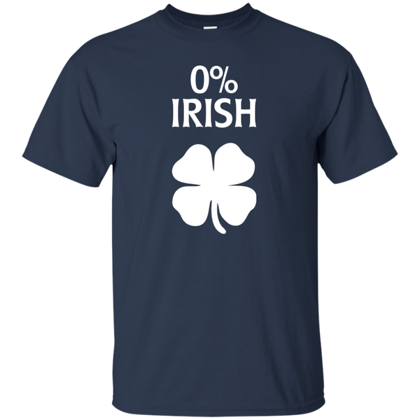 Irish 0% Funny St. Patrick's Day T-shirt, Hoodie, Long Sleeve - TeesGrab