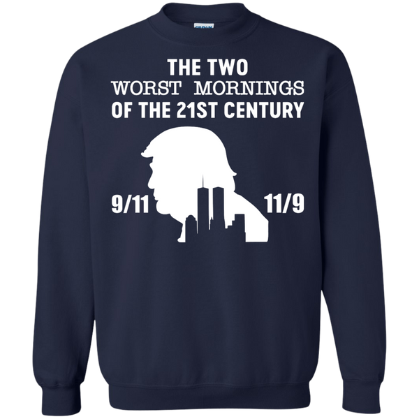 The Two Worst Mornings Of The 21st Century T-Shirt, Hoodie, Tank - TeesGrab
