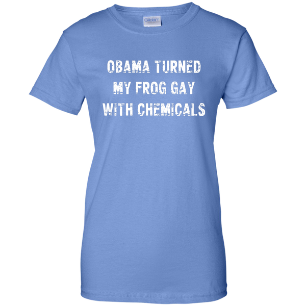 Obama Turned My Frog Gay With Chemicals Shirt, Hoodie, Tank - TeesGrab