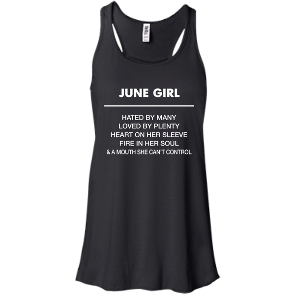 June Girl hated by many loved by plenty Shirt, Tank top - TeesGrab