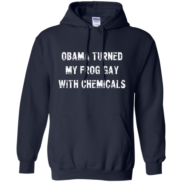 Obama Turned My Frog Gay With Chemicals Shirt, Hoodie, Tank - TeesGrab