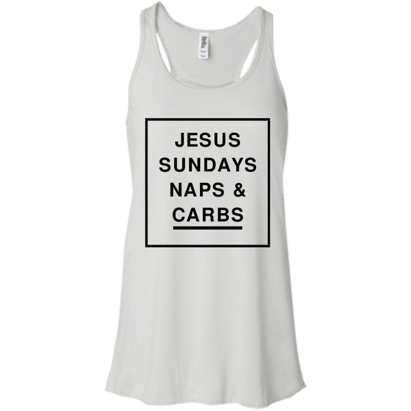 Jesus Sundays Naps Carbs Shirt, Tank - TeesGrab
