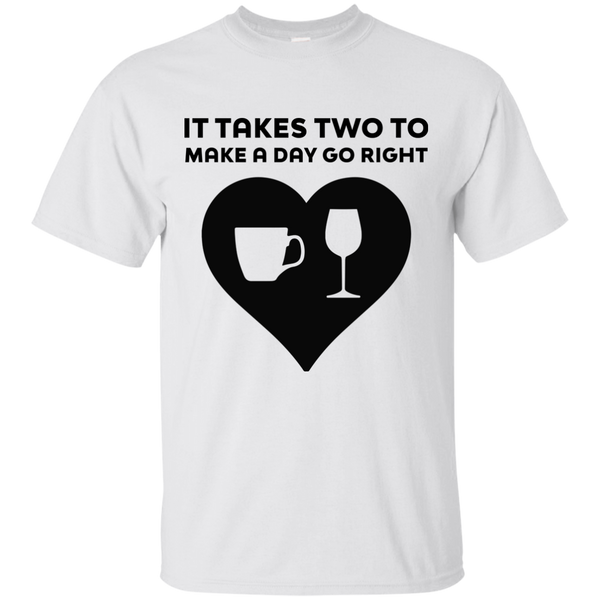 It Takes Two to Make a Day Go Right shirt - TeesGrab