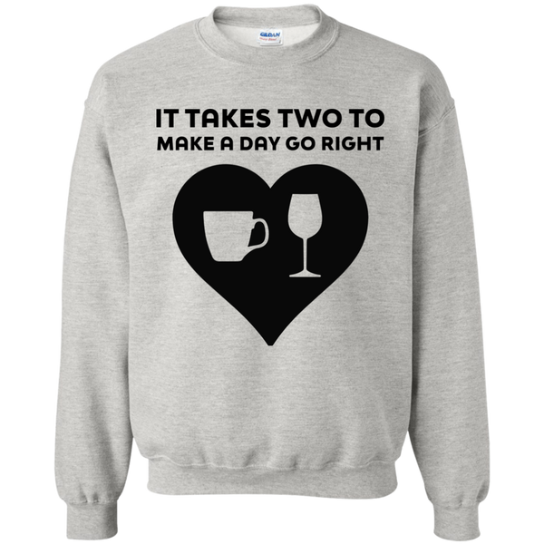 It Takes Two to Make a Day Go Right shirt - TeesGrab