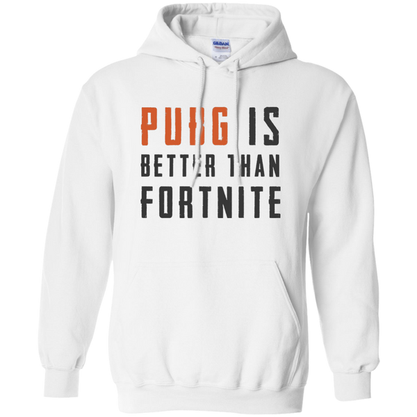 PUBG Is Better Than Fortnite Shirt, Hoodie, Tank - TeesGrab