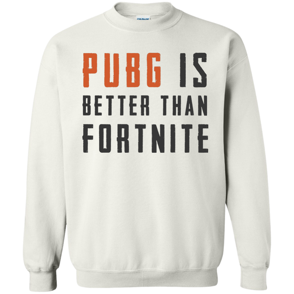 PUBG Is Better Than Fortnite Shirt, Hoodie, Tank - TeesGrab