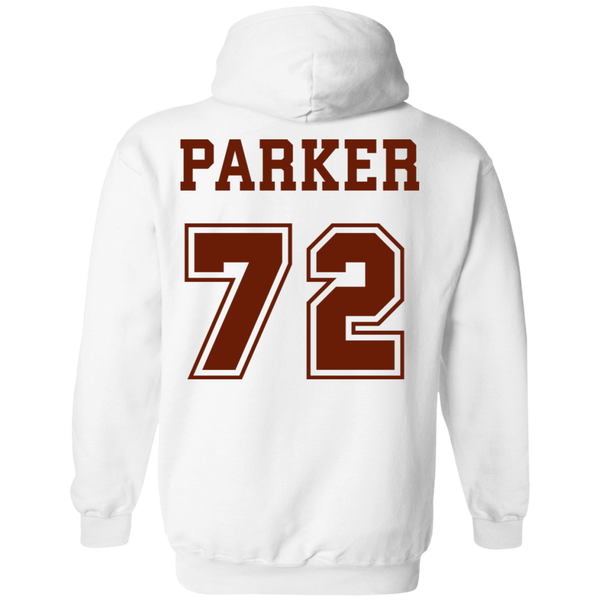 Vampire Diaries Mystic Falls Parker 72 Timber Wolves shirt
