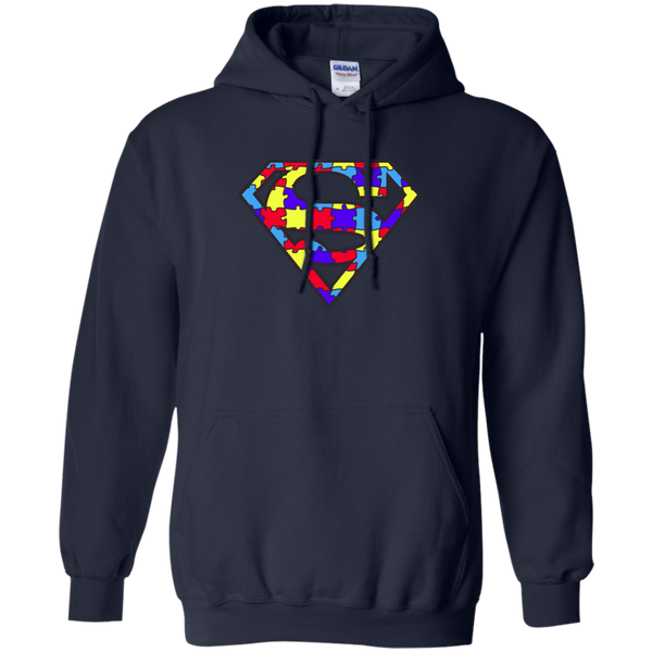 Autism Awareness Superman Logo Light Blue Shirt, Hoodie, Tank - TeesGrab