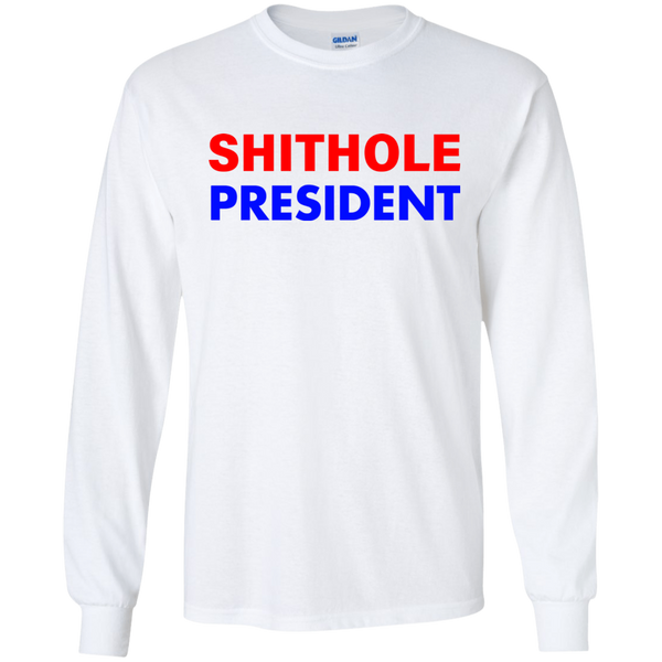 Shithole President Shithole Trump T-Shirt, Hoodie - TeesGrab
