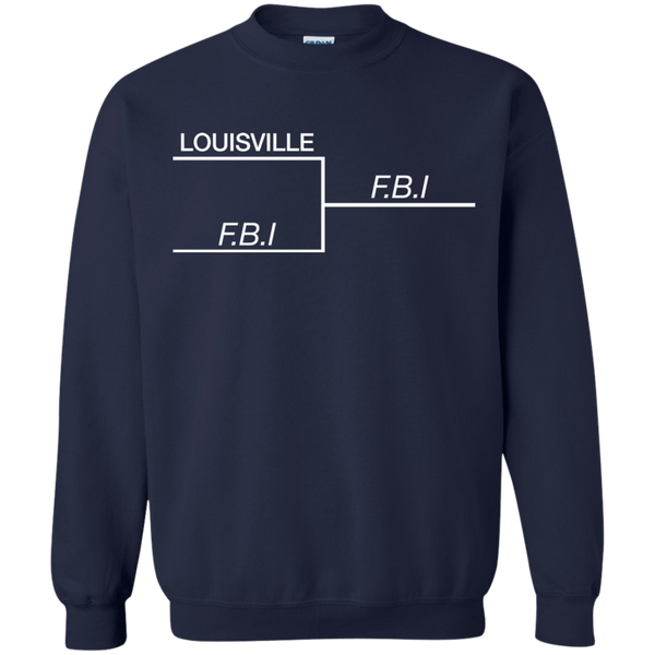 Louisville vs F.B.I Shirt, Sweatshirt Louisville vs FBI - TeesGrab