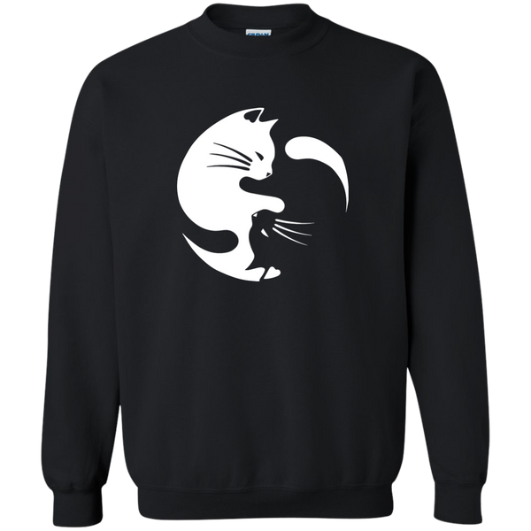 Yin and Yang Cats T-shirt - TeesGrab