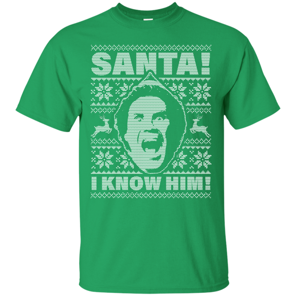 Buddy The Elf - Santa I Know Him Ugly Christmas Sweater - TeesGrab