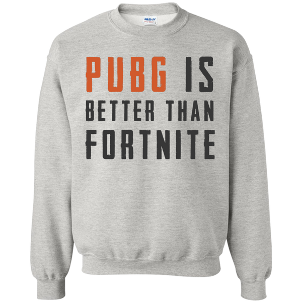 PUBG Is Better Than Fortnite Shirt, Hoodie, Tank - TeesGrab