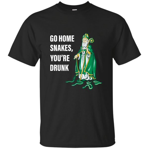 Patrick Day Go Home Snakes, You're Drunk Funny T-Shirt, Hoodie, Tank - TeesGrab
