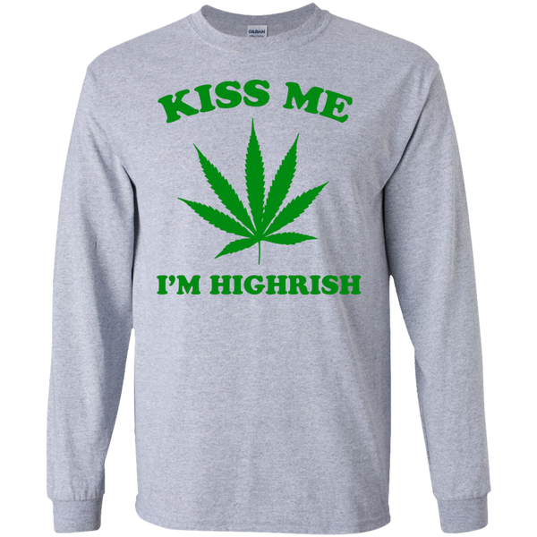 Patrick Day: Kiss me I'm highrish T-Shirt, Hoodie, Tank - TeesGrab