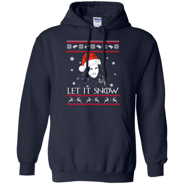 Game Of Thrones: Jon Snow Let It Snow Christmas Sweater - TeesGrab