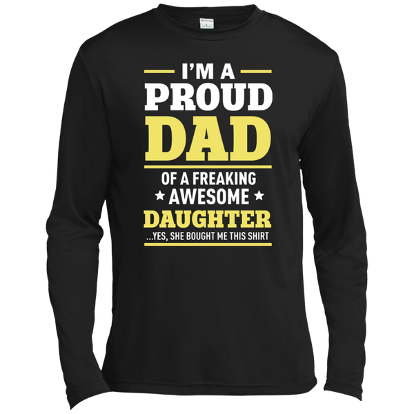 I'm A Proud Dad of a Freaking Awesome Daughter Shirt, Hoodie - TeesGrab