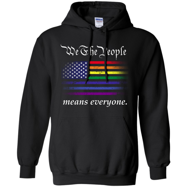 We The People Means Everyone - LGBT T-shirt, Hoodie, Tank - TeesGrab