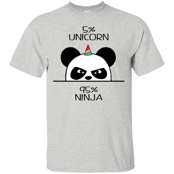 Pandicorn: 5% Unicorn and 95% Ninja Shirt, Hoodie, Tank - TeesGrab