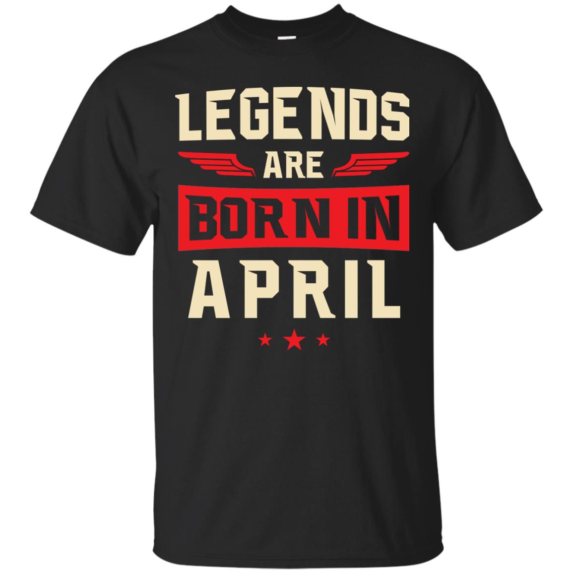 Legends Are Born in April Shirt, Hoodie, Tank - TeesGrab